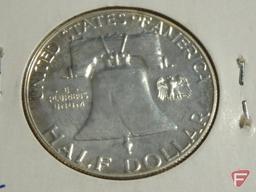 (3) 1962 Franklin Proof Half Dollars