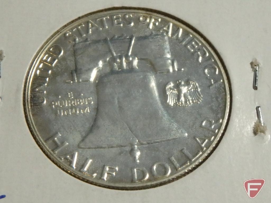 (3) 1962 Franklin Proof Half Dollars