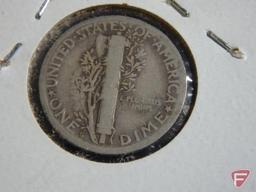 1924 D Mercury Dime VG, 1926 S Mercury Dime VG