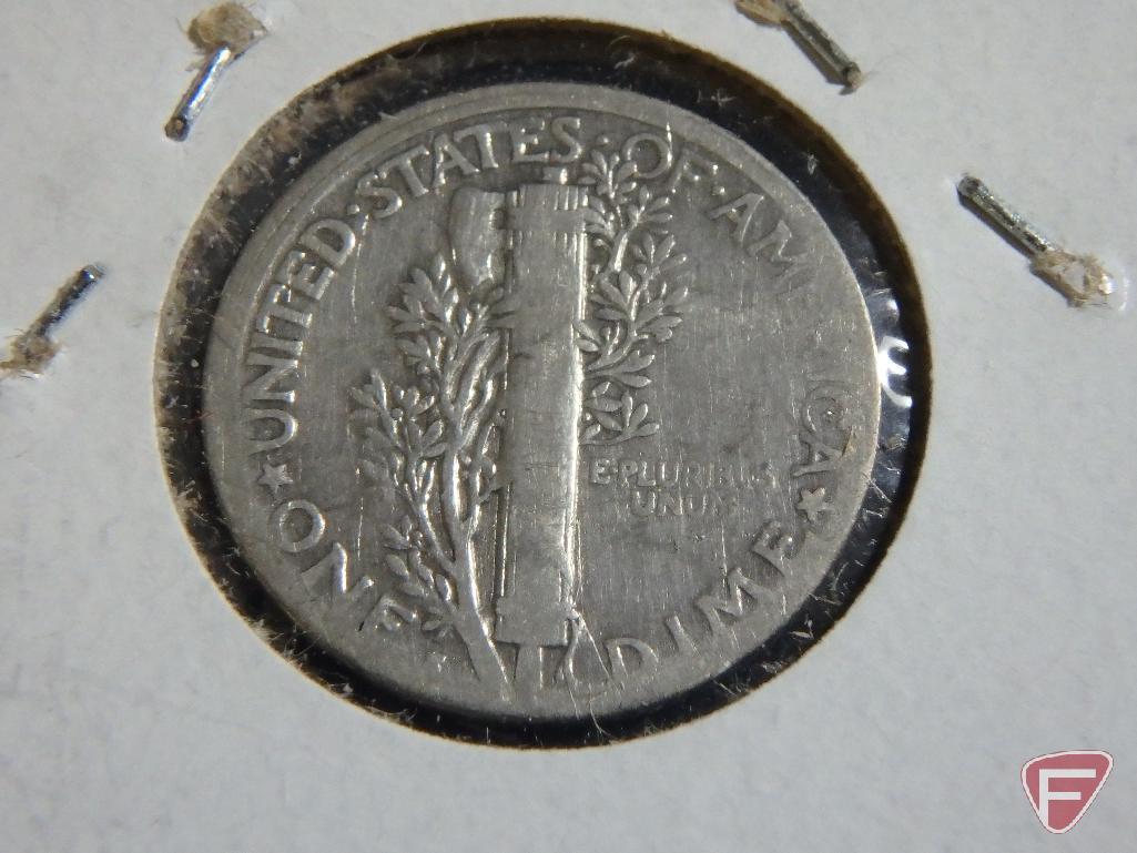 1924 D Mercury Dime VG, 1926 S Mercury Dime VG