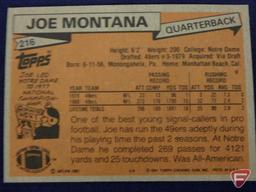 Topps Joe Montana Rookie Card #216, NM7 OC