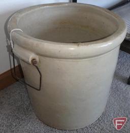 Red Wing 5 gallon crock with handles, no apparent cracks or chips