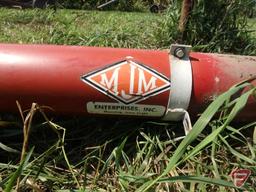 MJM auger, 6inx20ft with Sears electric motor, 115v, 1ph