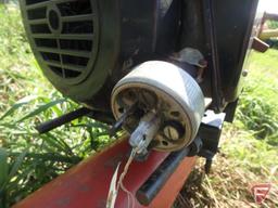 MJM auger, 6inx20ft with Sears electric motor, 115v, 1ph