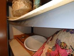 Light duty shelf, 48"x24"x72"H