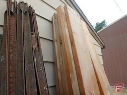 Scaffolding: (9) 5'x5' frames, 8' cross arms, (13) 2"x10"x8' wood planks