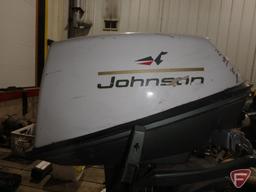 Johnson 6HP outboard boat motor, model CD-24D, sn J278636