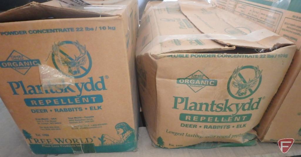 (2) boxes Plantskydd deer, rabbit, and elk repellent soluble powder concentrate