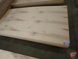 (30) 4' x 8' sheets of veneered rustic maple finishing fiberboard