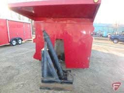 17' Goodwin gravel box with hoist and pump