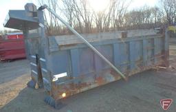 16' Gravel box with hoist cylinder