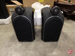 (2) Bowers & Wilkins 100watt 8ohm speakers model PM1
