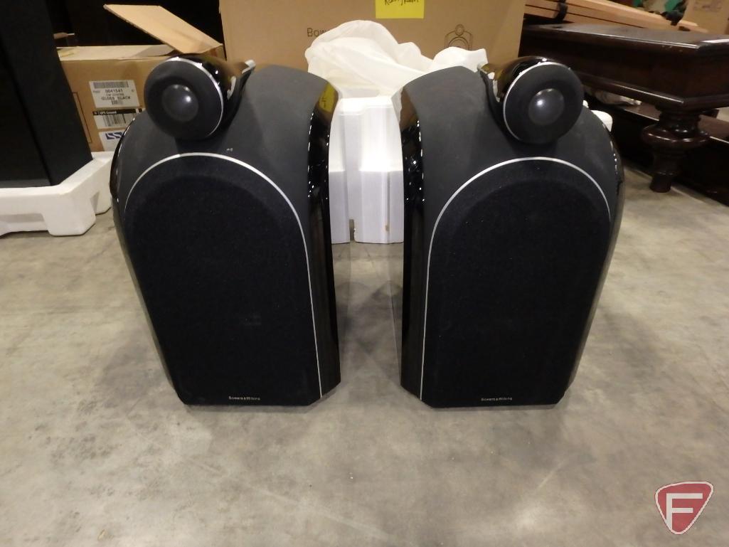 (2) Bowers & Wilkins 100watt 8ohm speakers model PM1