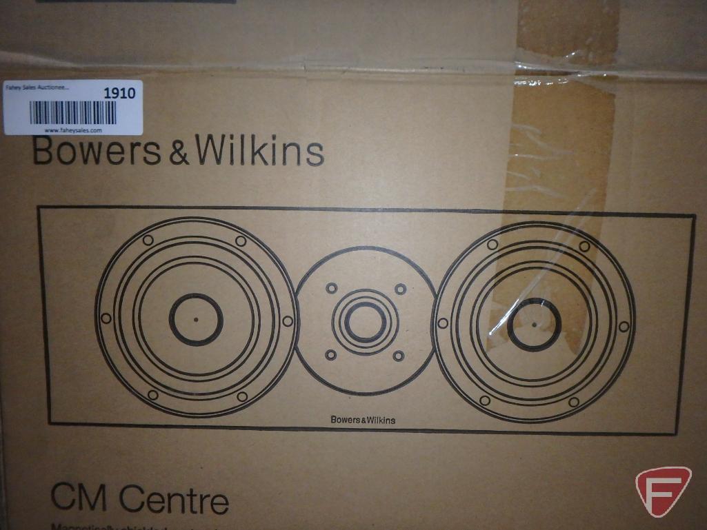 (2) Bowers & Wilkins 100watt 8ohm speakers model PM1