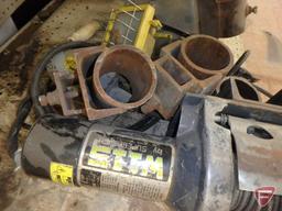 Manual crank winch, 1000lb Superwinch W115 electric winch with controller, pn 1401