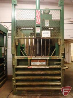 PTR Baler and compactor, serial # 00-4092, model # 3400HD **SEE REQUIRED RIGGING INFORMATION BELOW**