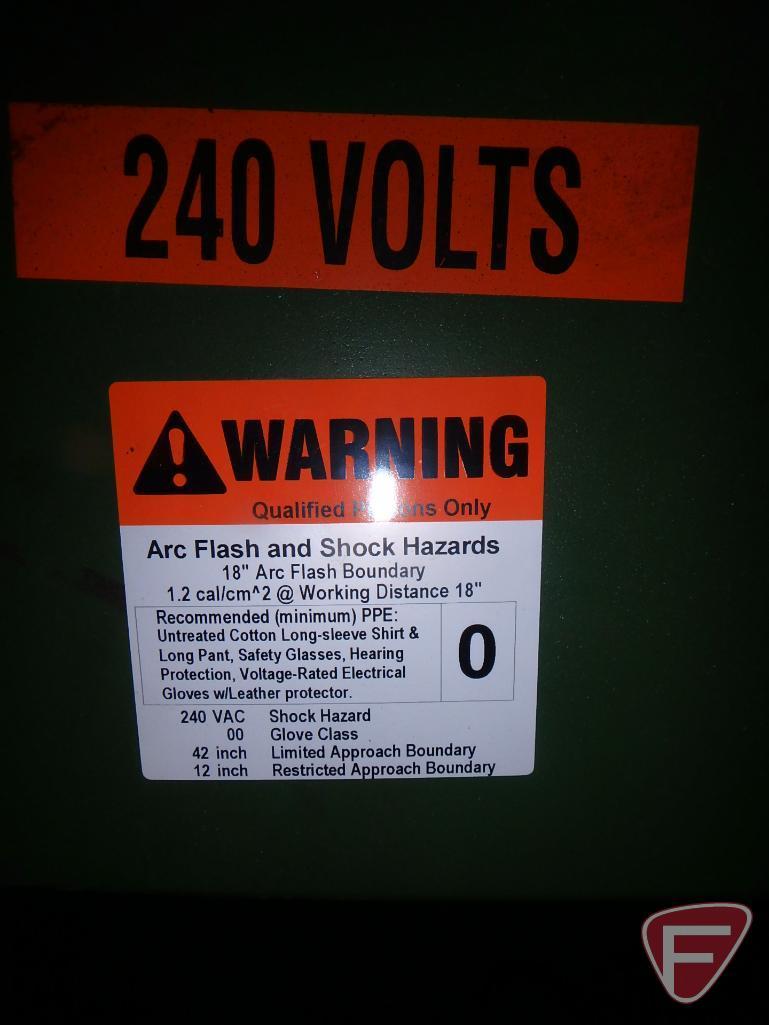 PTR Baler and compactor, serial # 00-4092, model # 3400HD **SEE REQUIRED RIGGING INFORMATION BELOW**