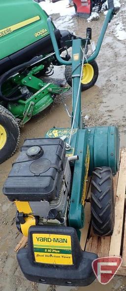 Yard-Man 20" walk behind tiller, model 133402, type 001102, code 95082507