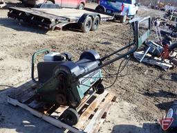 Turfco walk behind core aerator, Honda GX120 gas engine, model 85370, E0013