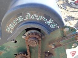 Turfco walk behind core aerator, Honda GX120 gas engine, model 85370, E0013