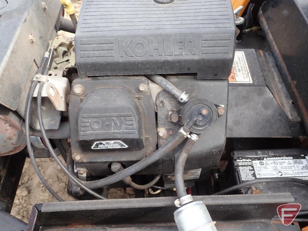 Woods zero turn riding lawn mower model 6200 Kohler Command 20 hp, 60"