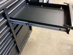 HUSKY 18 DRAWER TOOL CABINET ON 6 WHEELS