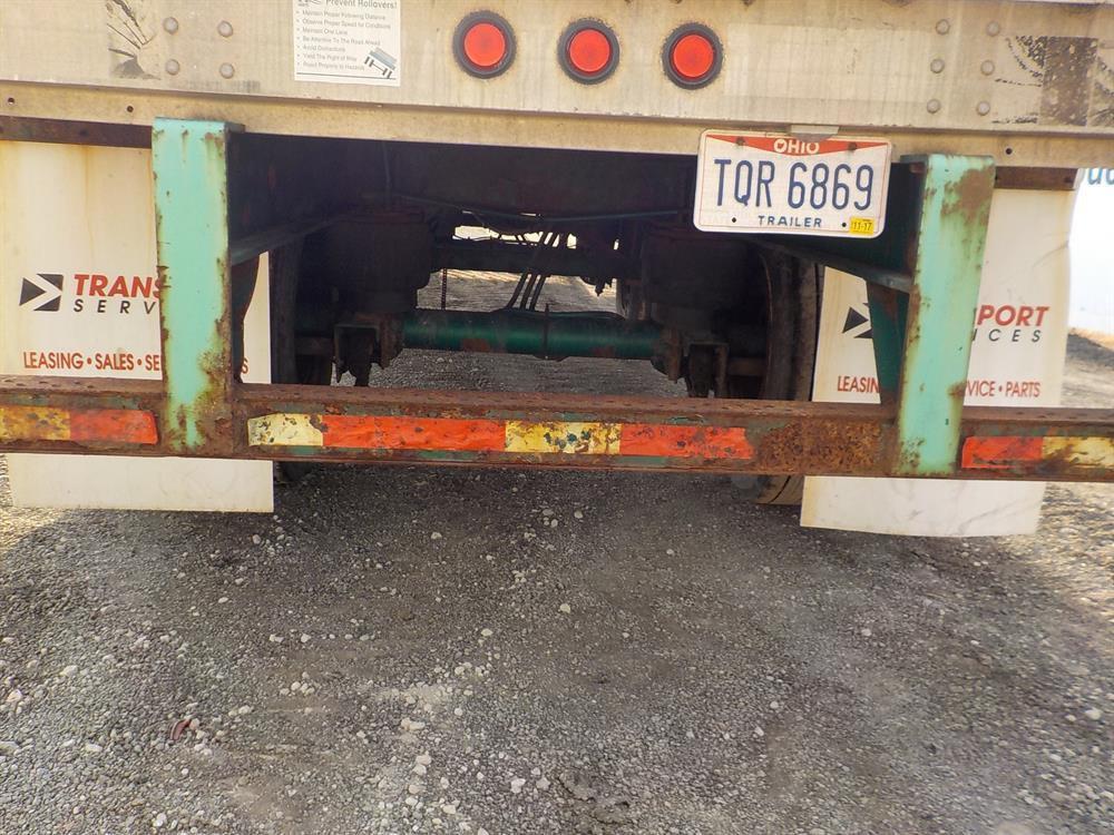 2004 Utility  Tandem Axle Flatbed Trailer (48' x 102") GVWR 80,000 lbs, Adj