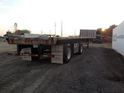 2004 Utility  Tandem Axle Flatbed Trailer (48' x 102") GVWR 80,000 lbs, Adj