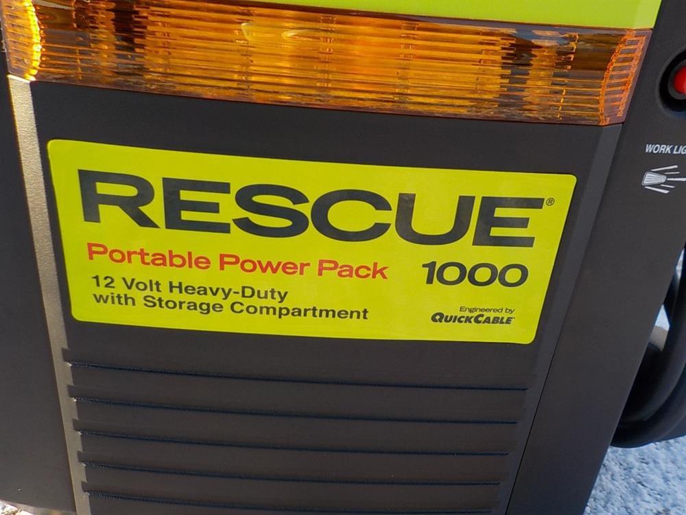 Rescue 1000 Professional Jump Start System Serial: 5478-57