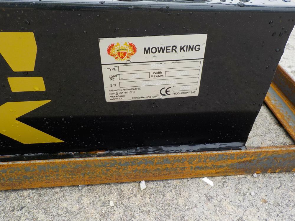 Mower King SSRC Brush Cutter to suit Skidsteer - Unused