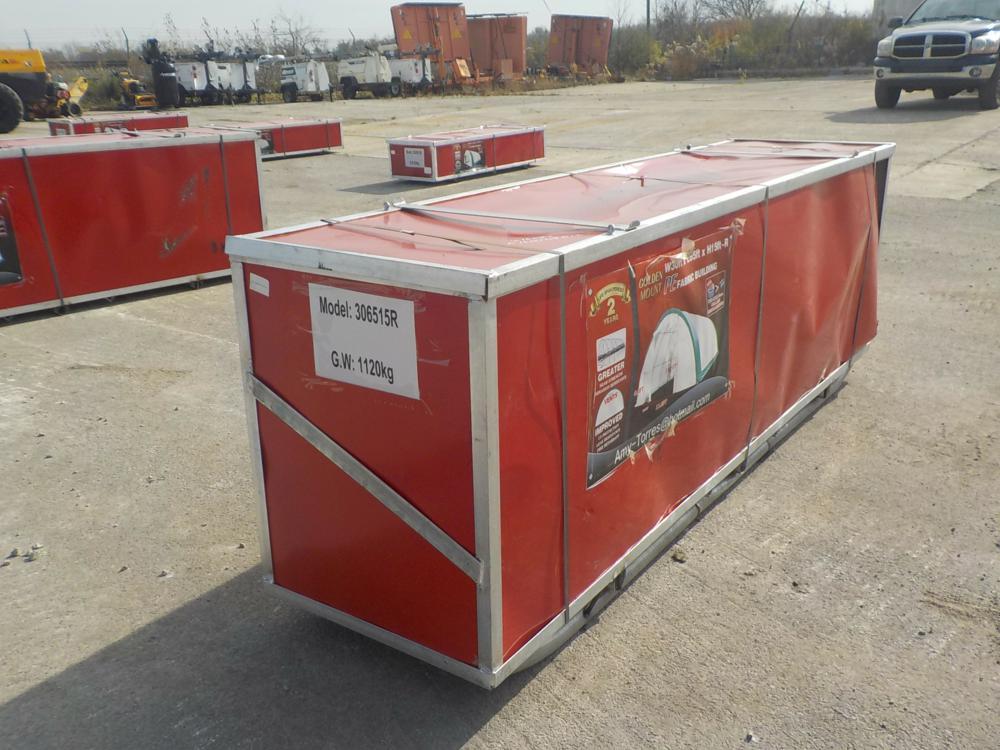 Golden Mount S306515R PE Dome Storage Container 30' x 65' x 15' - Unused