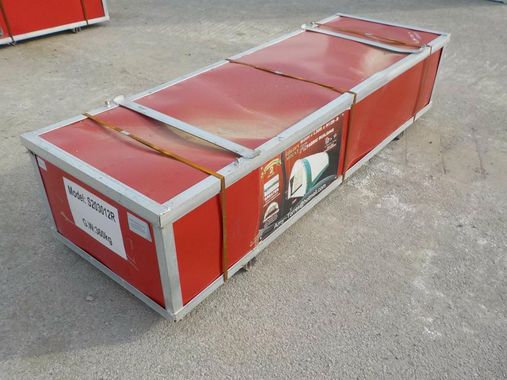 Golden Mount S203012R-300 PE Dome Storage Container 20' x 30' x 12' - Unuse
