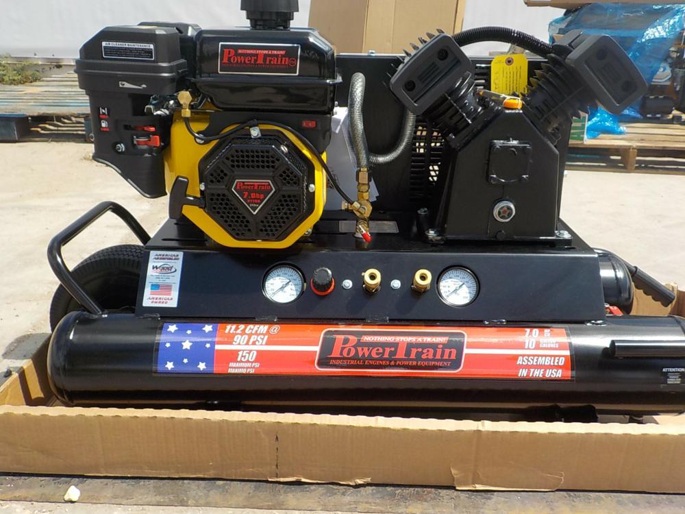 Powertrain  7 HP 10 gal Contractor Air Compressor - 1 Yr Factory Warranty -
