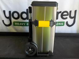Stainless Steel Roll Around Tool Box - Unused
