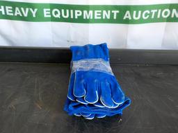 Blue Hawk  Welding Gloves (4 Pairs) - Unused