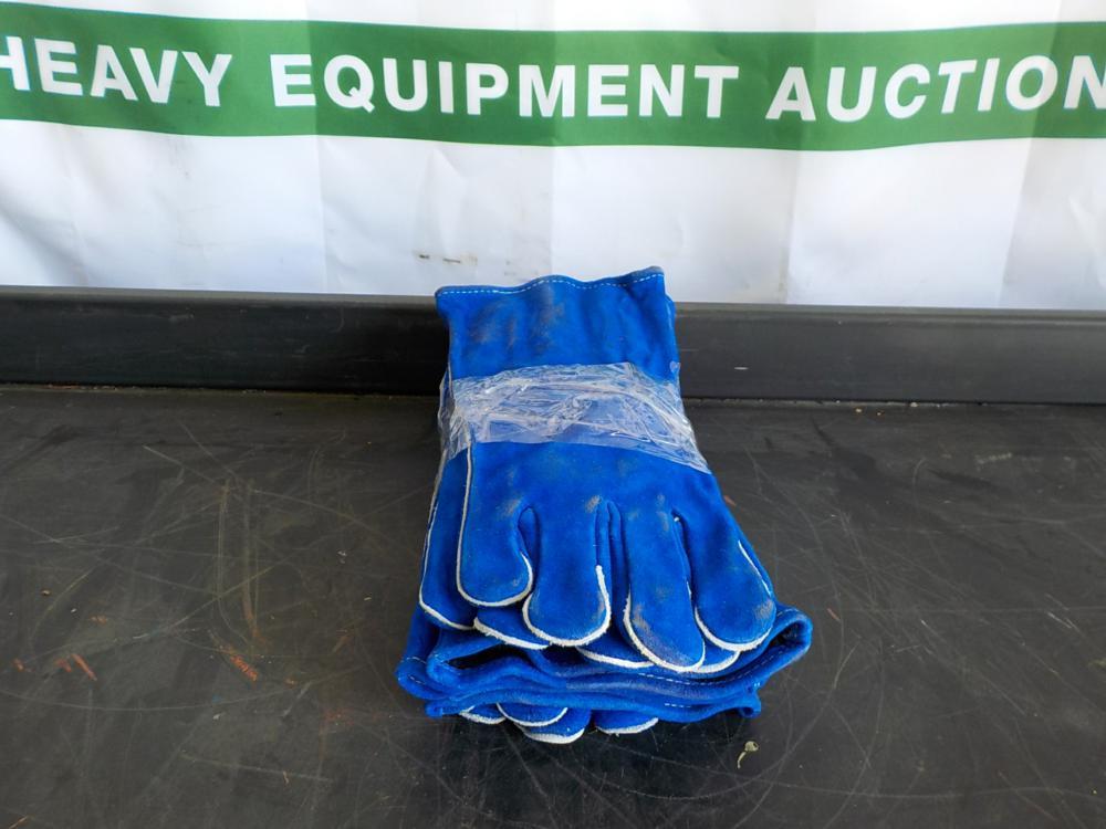 Blue Hawk  Welding Gloves (4 Pairs) - Unused