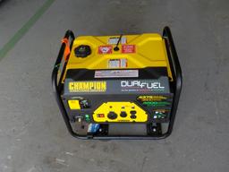 Champion 4375 Watt Dual Fuel Generator - Unused