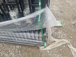 Greatbear  20' Animal Print Bi-Parting Iron Gate - Unused