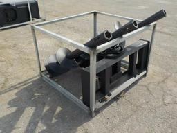 Greatbear  Auger to Suit Skid Steer c/w 3 Auger Bits - Unused