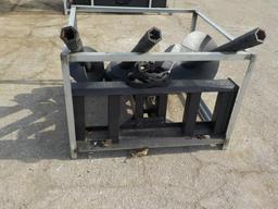 Greatbear  Auger to Suit Skid Steer c/w 3 Auger Bits - Unused