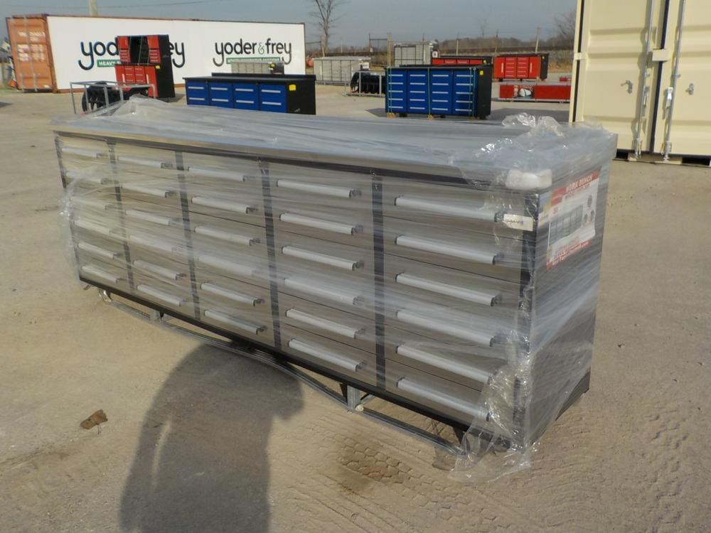 Steelman  10' Work Bench c/w 30 Drawers - Unused