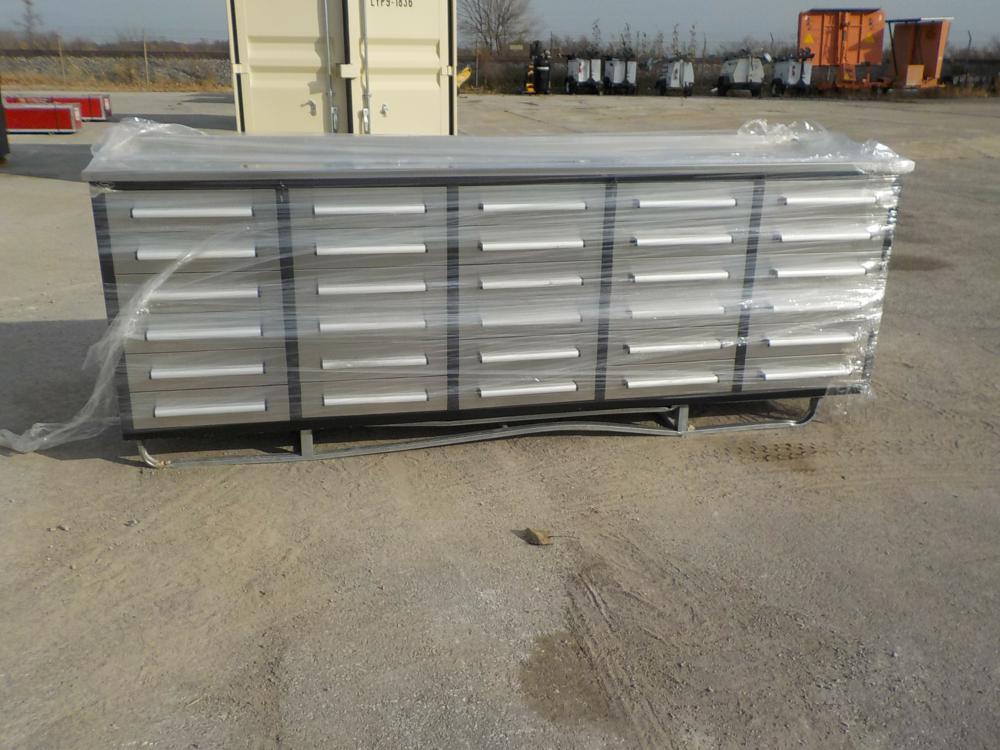 Steelman  10' Work Bench c/w 30 Drawers - Unused