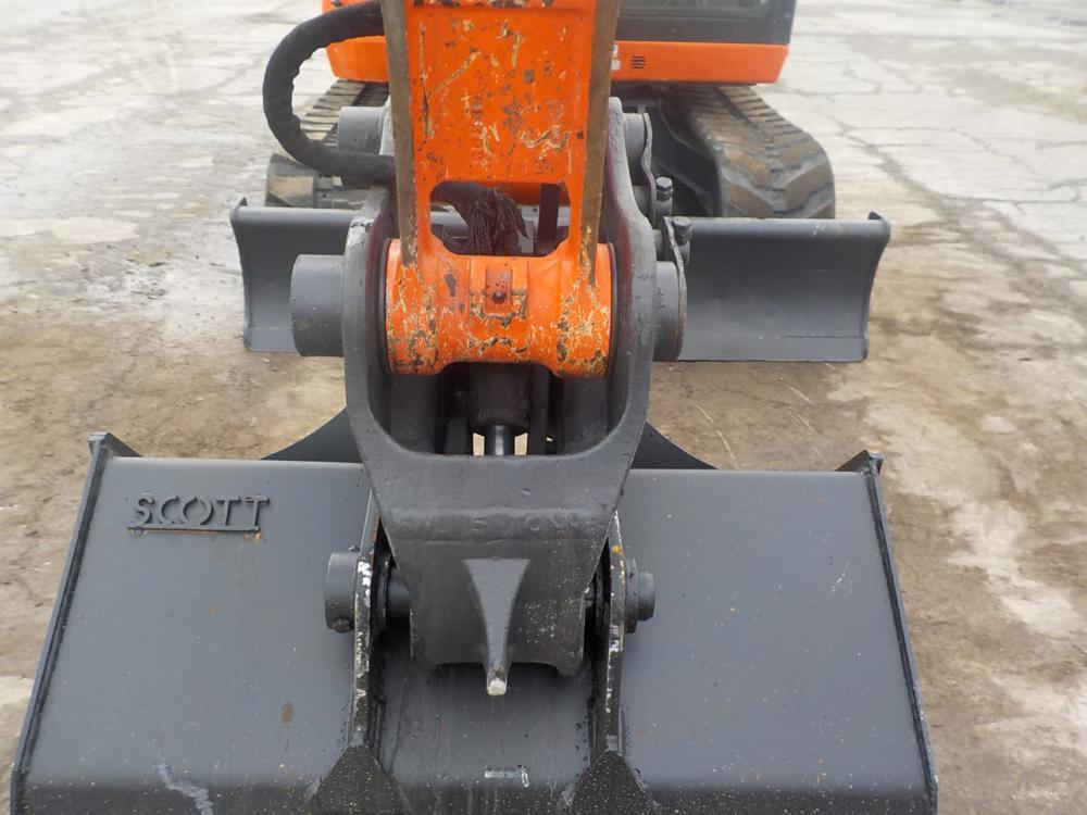 2016 Kubota KX080-4 Excavator c/w Cab, A/C, Rubber Tracks, Blade, Swing Boo