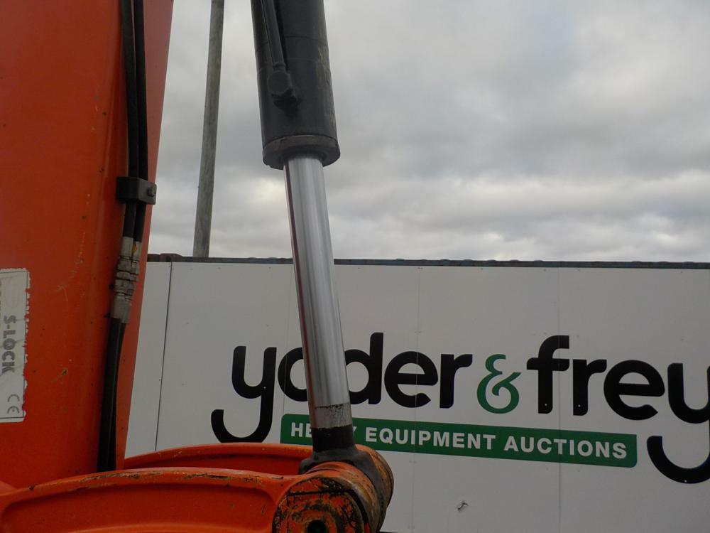 2016 Kubota KX080-4 Excavator c/w Cab, A/C, Rubber Tracks, Blade, Swing Boo