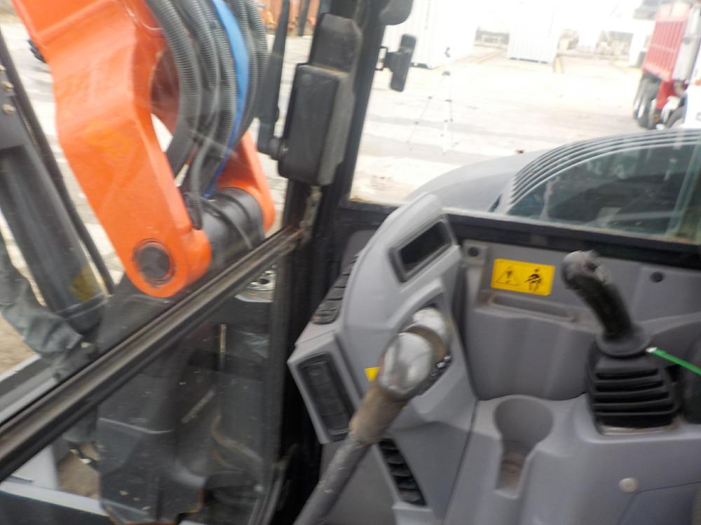2016 Kubota KX080-4 Excavator c/w Cab, A/C, Rubber Tracks, Blade, Swing Boo