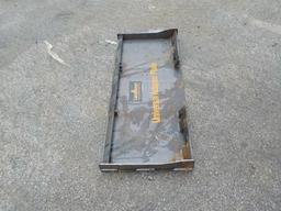 Landhonor  Universal Adapter Plate to suit Skidsteer - Unused