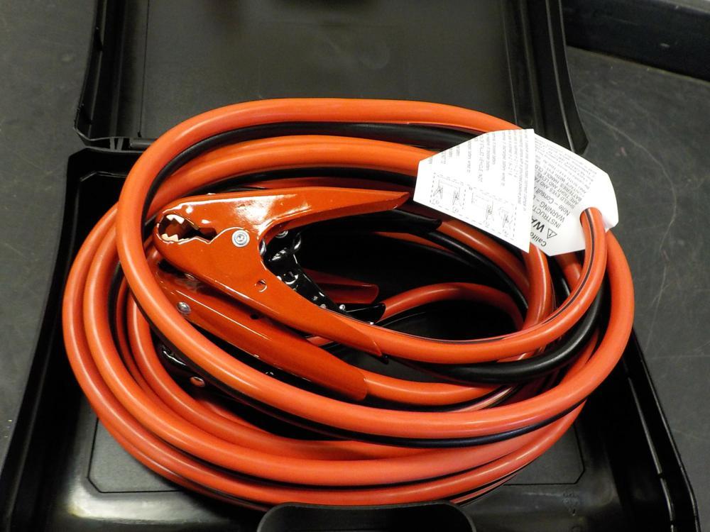 25', 800 Amp Extra Heavy Duty Booster Cables - Unused