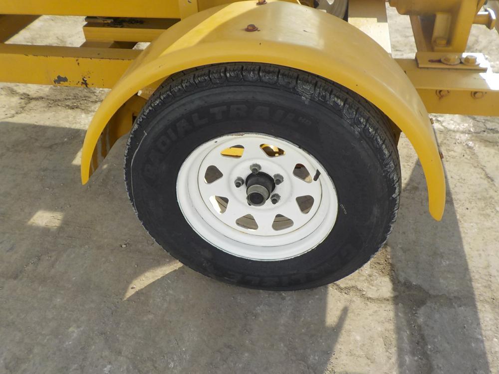 CH&E 6" Waterpump c/w Single Axle Trailer, Perkins 4 Cyl Diesel Engine