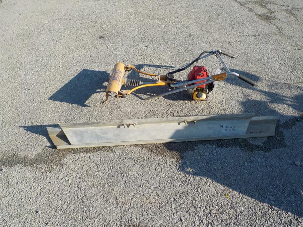 Concrete solo Screed c/w Screeds