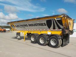 2007 Trailking OLB 326 30' Tri Axle Live Bottom Trailer c/w Side Dump, Rele